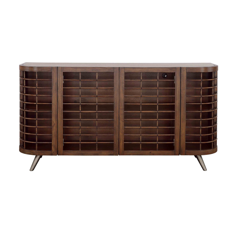 Manchester - Four Door Credenza - Brown