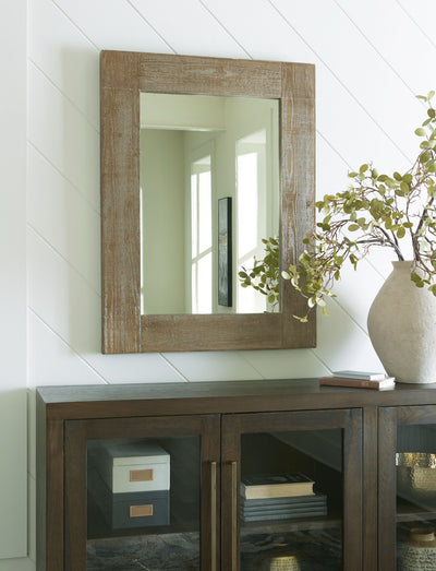 Waltleigh - Distressed Brown - Accent Mirror.