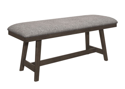 Ember - Bench - Gray & Walnut - Grand Furniture GA