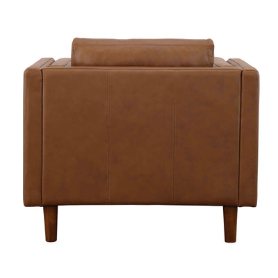 Buckman - Accent Chair - Brown & Walnut.