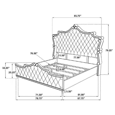 Antonella - Bed