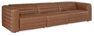 Chatelain - 3-Piece Power Sofa With Power Headrest.