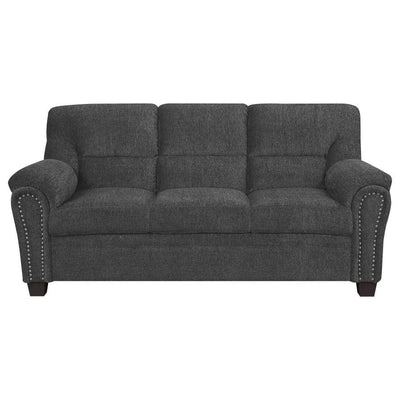 Clemintine - Upholstered Sofa with Nailhead Trim - Grand Furniture GA