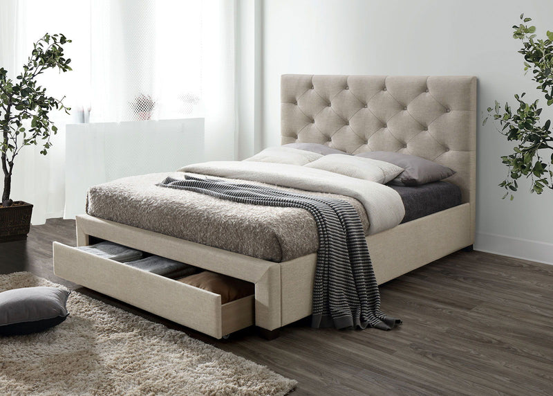 Sybella - Full Bed - Beige