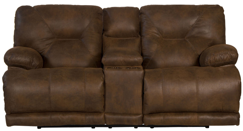 Voyager - Lay Flat Console Reclining Loveseat