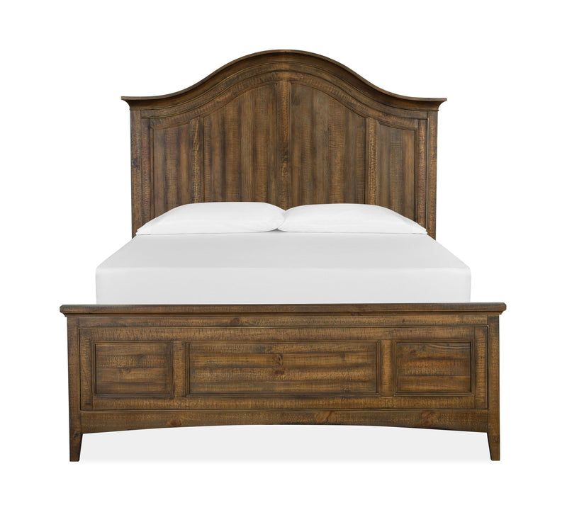 Bay Creek - Complete Arched Bed With Regular Rails.