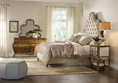 Sanctuary - Tufted Bed.