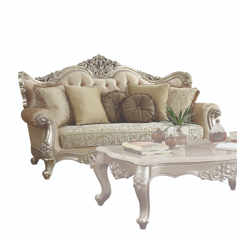 Bently - Sofa - Fabric & Champagne - Grand Furniture GA