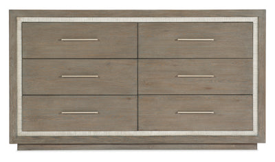 Serenity - Mainstay 6-Drawer Dresser.