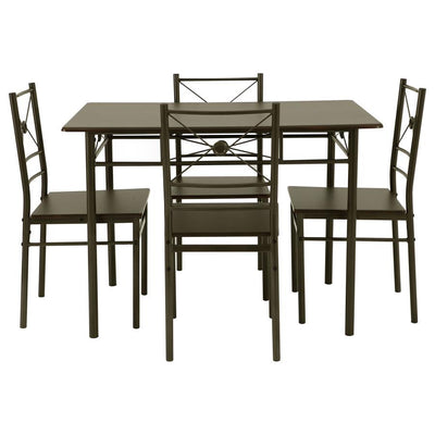 Anna - 5-piece Rectangular Dining Set.