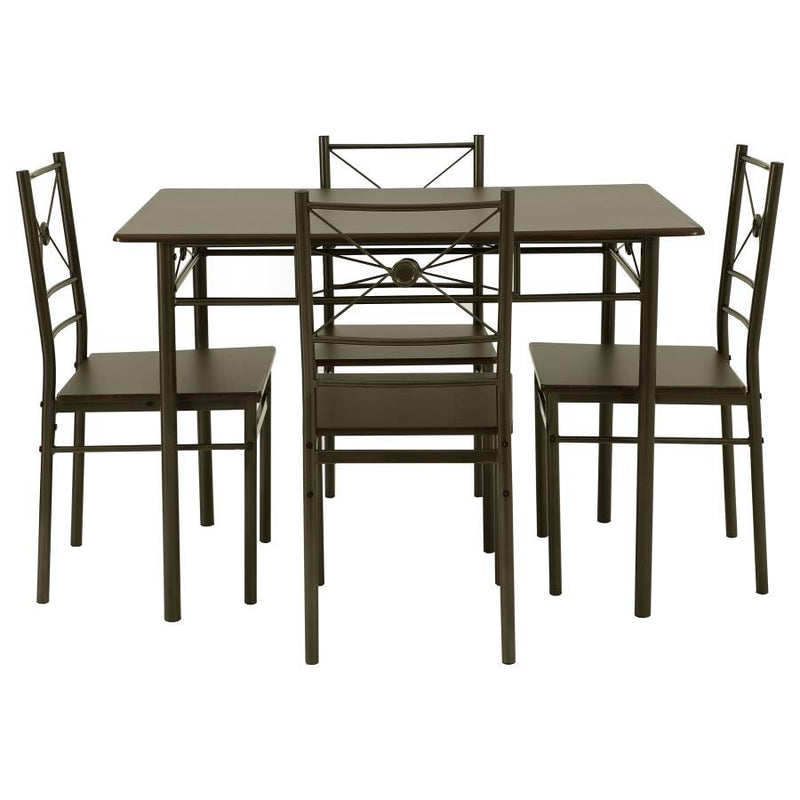 Anna - 5-piece Rectangular Dining Set.