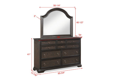 Duke - Dresser & Mirror - Dressers - Grand Furniture GA