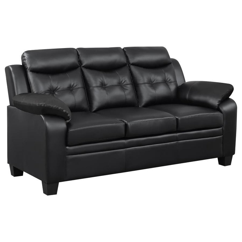 Finley - Tufted Upholstered Sofa - Black - Grand Furniture GA