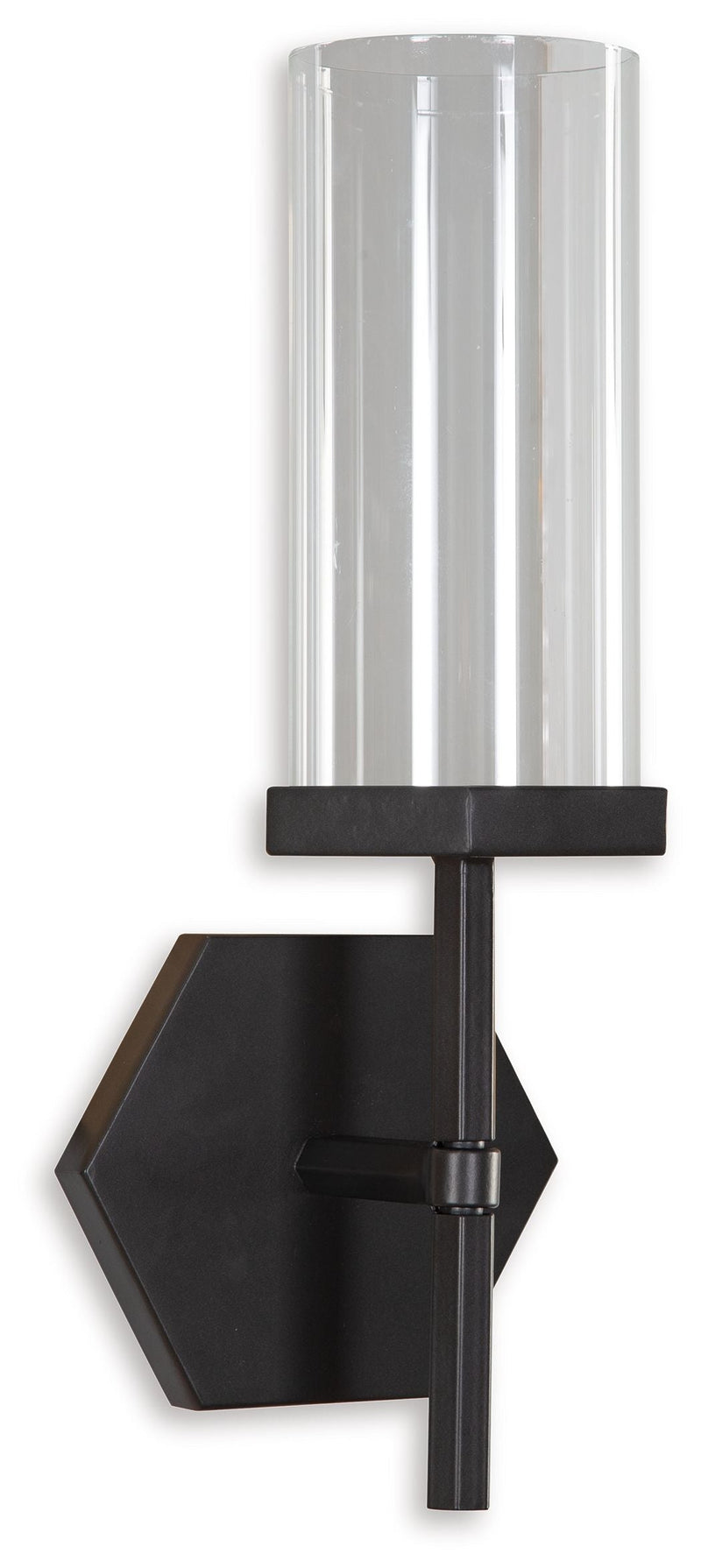 Teelston - Gunmetal Finish - Wall Sconce.