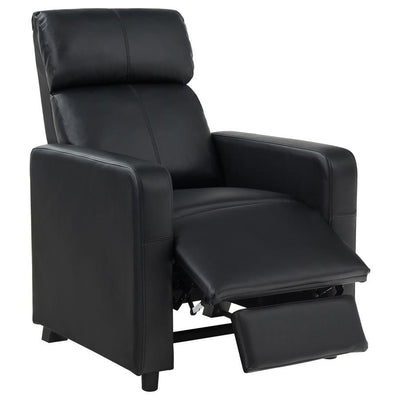 Toohey - Home Theater Push Back Recliner - Black.