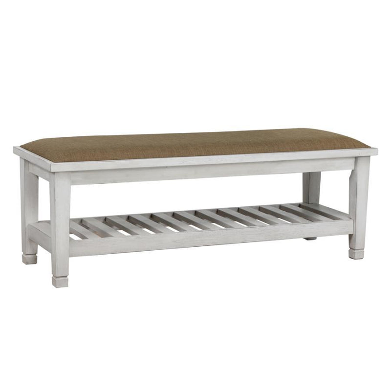 Franco - Bench with Lower Shelf - Bed Benches - Grand Furniture GA