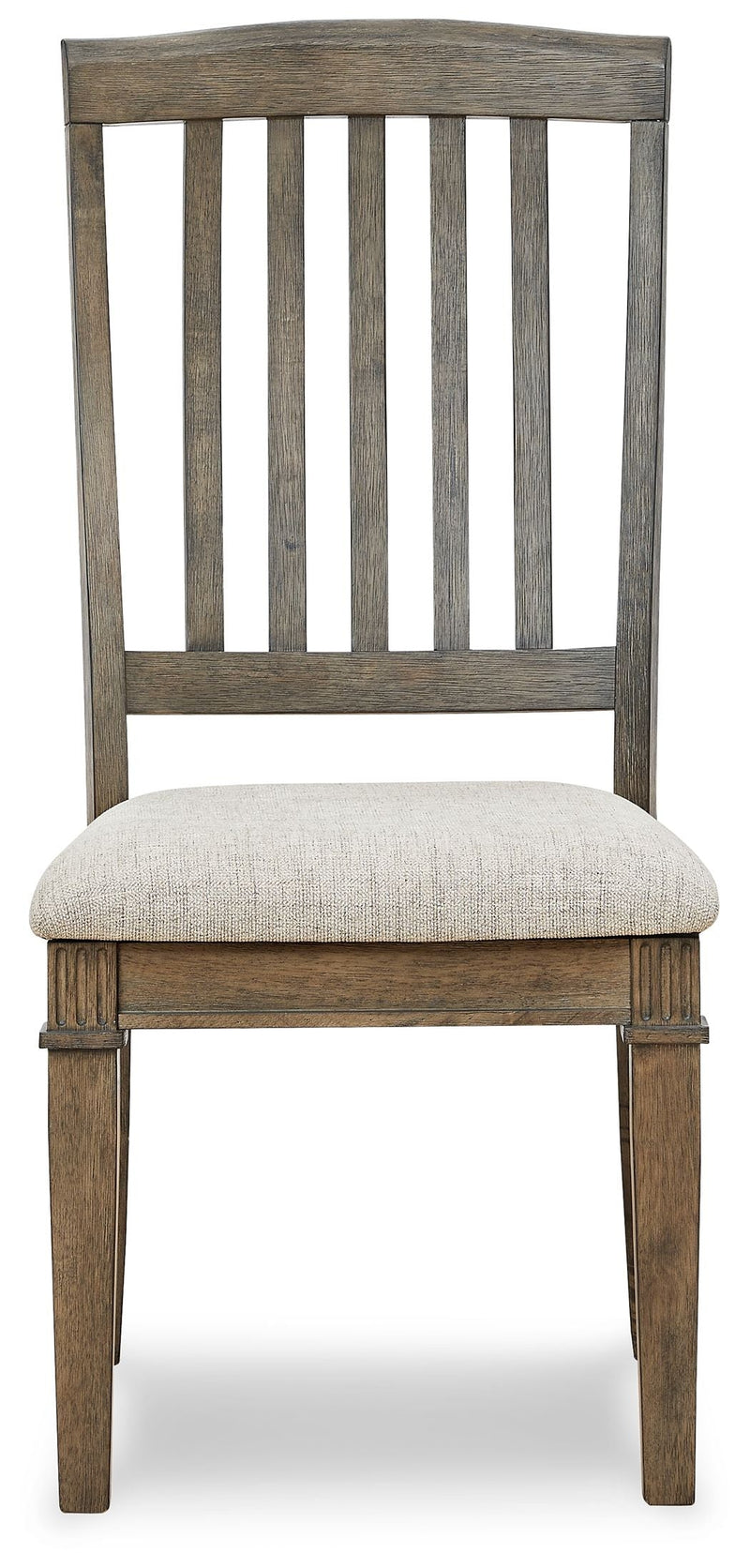 Markenburg - Beige / Brown - Dining Slat-Back Side Chair (Set of 2)