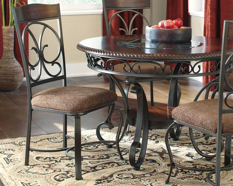 Glambrey - Brown - Dining Uph Side Chair (Set of 4).