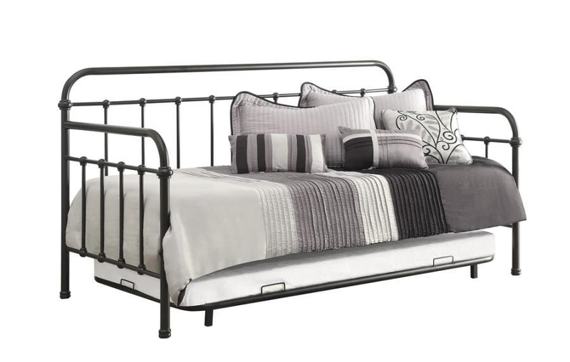 Livingston - Daybed With Trundle Dark Bronze