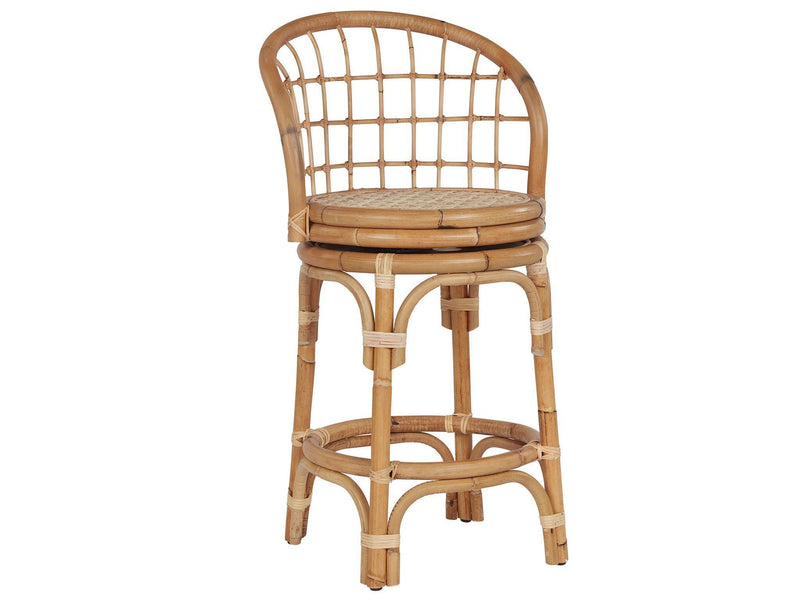 Getaway - Rattan Counter Stool - Light Brown.