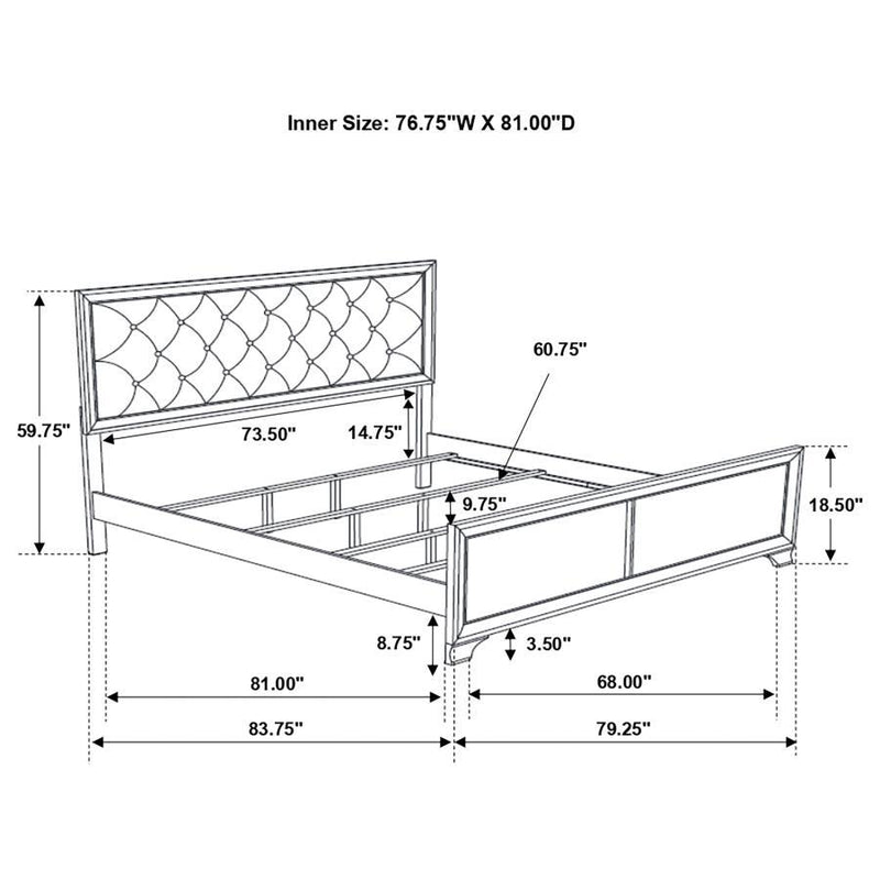 Beaumont - Upholstered Bed - Grand Furniture GA