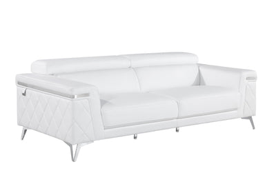 1140 - Top Grain Italian Leather Sofa