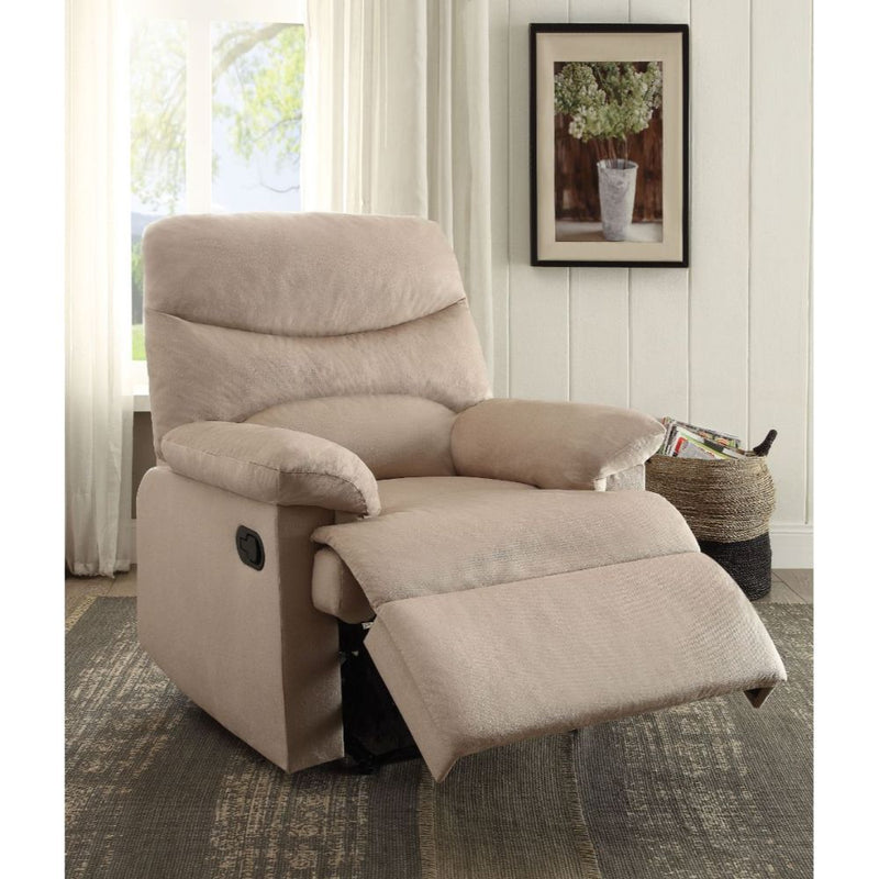 Arcadia - Recliner (Motion) - Beige - Grand Furniture GA