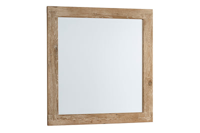 Dovetail - Landscape Mirror - Sun Bleached White.