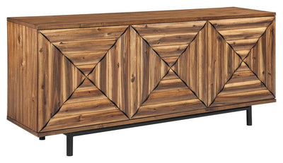 Fair - Warm Brown - Accent Cabinet.