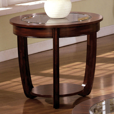 Crystal Falls - End Table - Dark Cherry - Grand Furniture GA