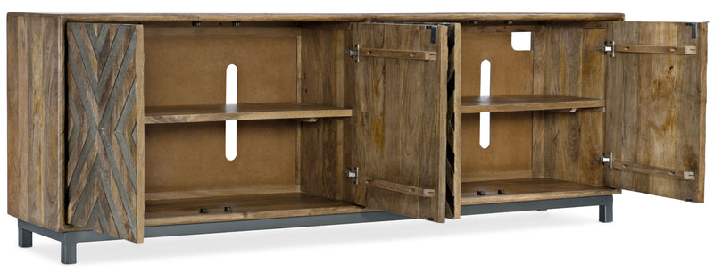 4-Door Entertainment Console.