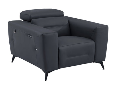 989 - Power Reclining Set With Power Headrest.