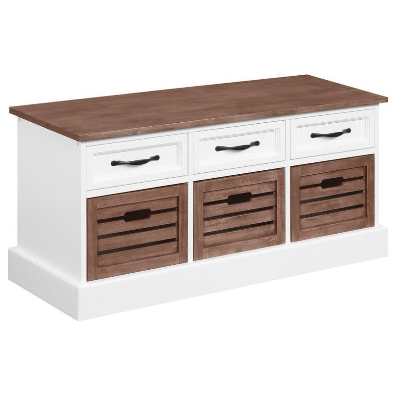 Alma - 3-drawer Storage Bench.