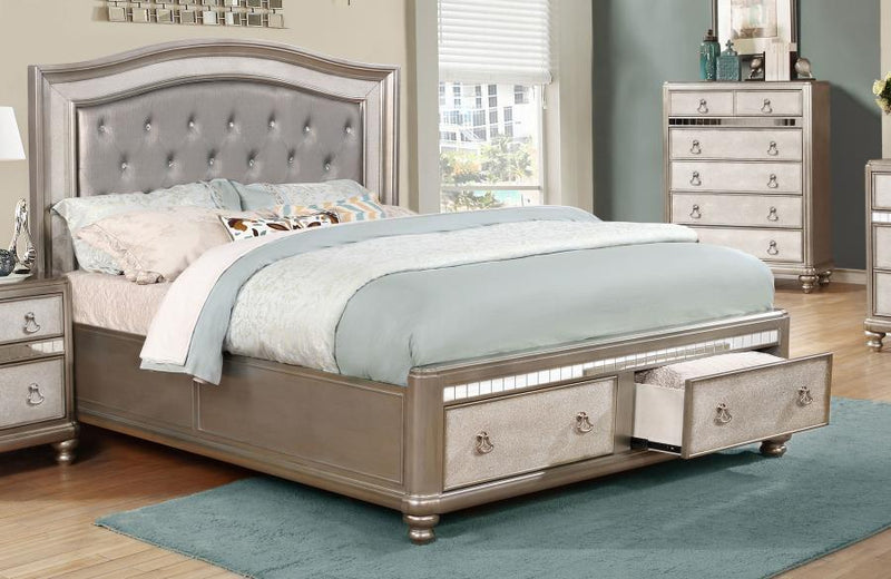 Bling Game - Upholstered Storage Bed - Grand Furniture GA