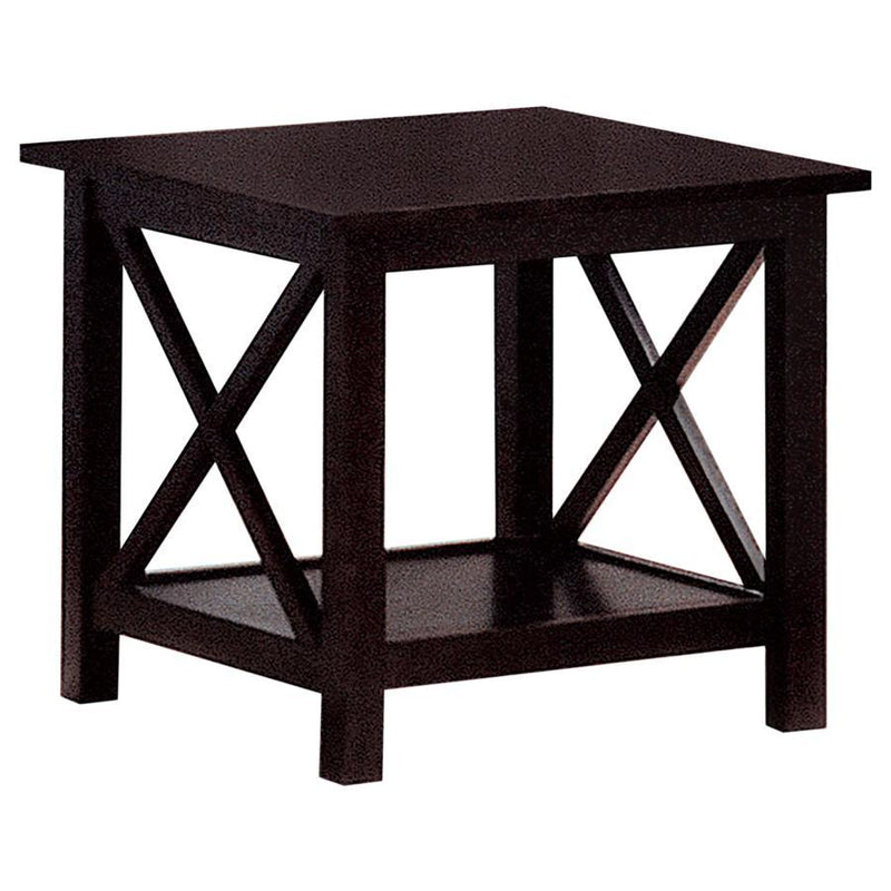 Rachelle - 3-Piece Occasional Table Set - Deep Merlot.