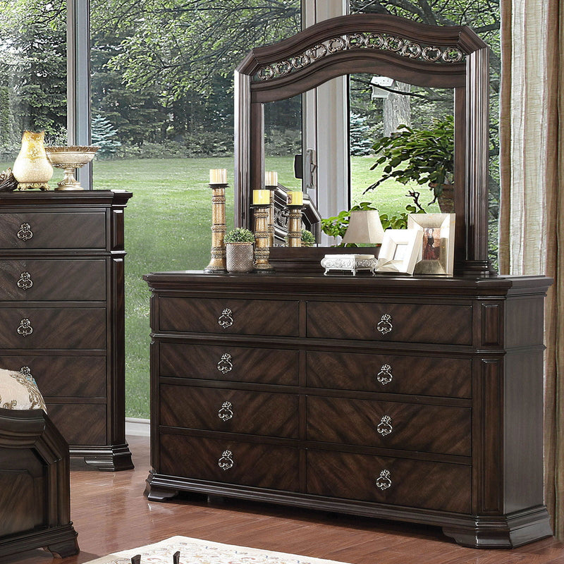 Calliope - Dresser - Espresso - Grand Furniture GA