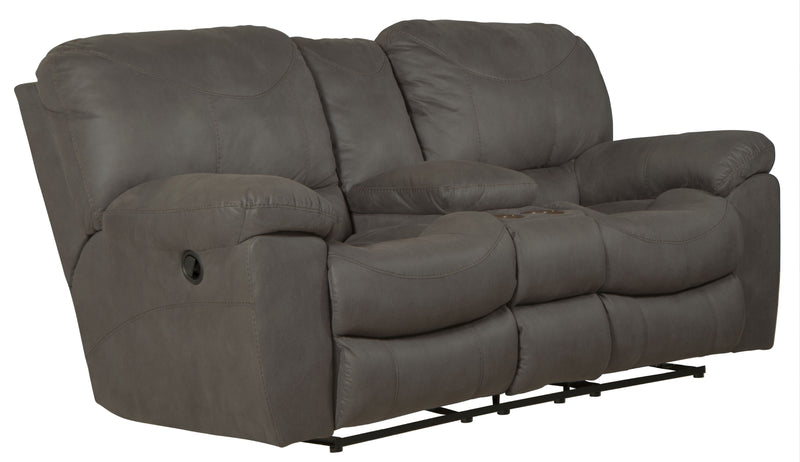 Trent - Reclining Console Loveseat