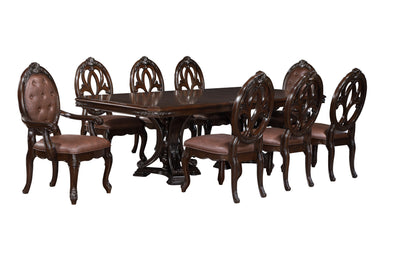 Palazzo Marina - Armless Chair (Set of 2) - Dark Brown