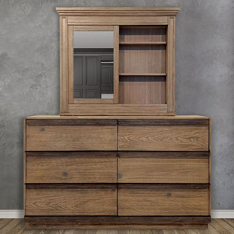 Coimbra - Dresser - Rustic Natural Tone - Grand Furniture GA