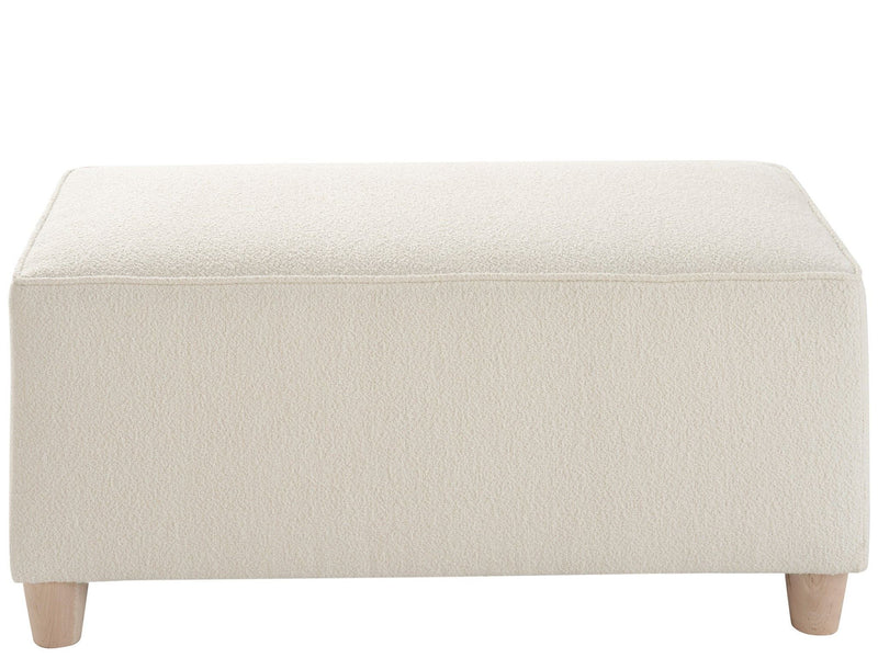 U Choose - Rectangle 48 x 22 Ottoman - White