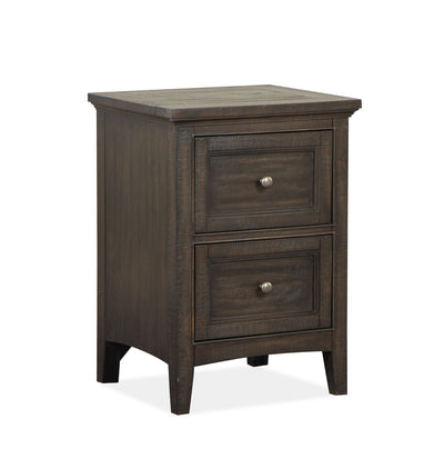 Westley Falls - Small Drawer Nightstand - Graphite.