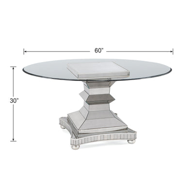 Moiselle - Dining Table - Silver