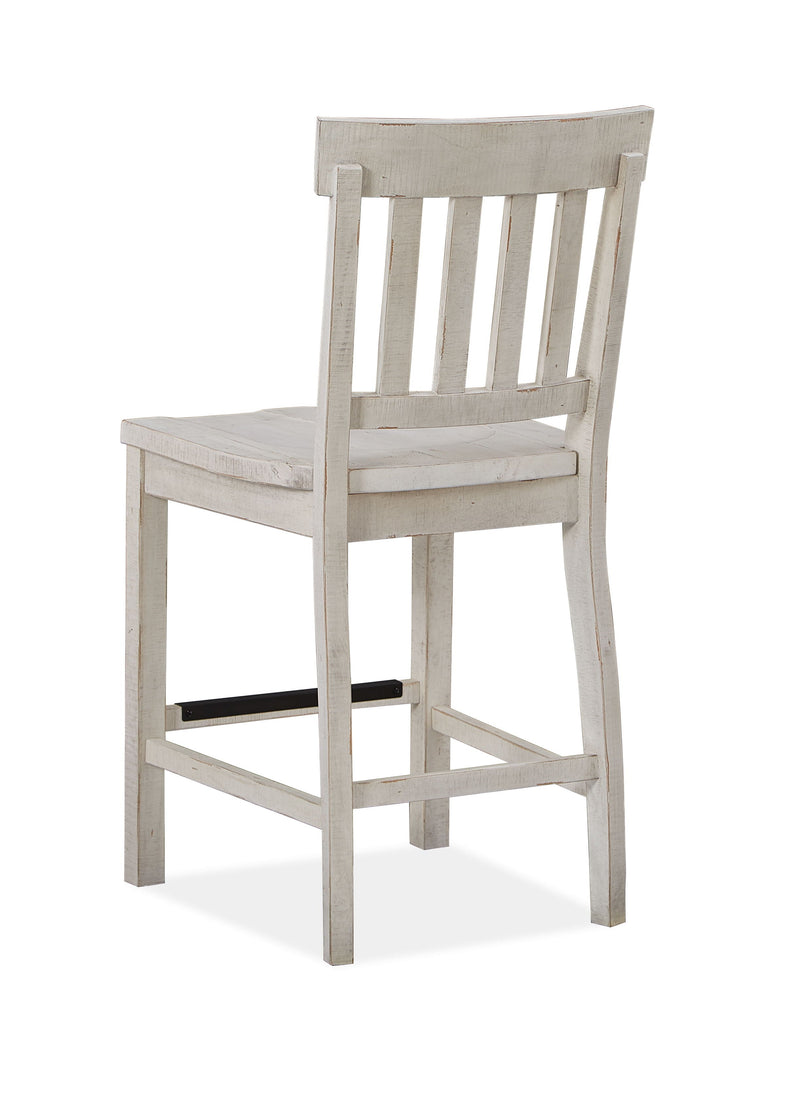 Bronwyn - Counter Chair (Set of 2) - Alabaster.