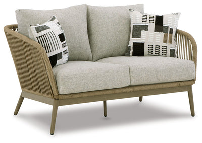 Swiss Valley - Beige - Loveseat W/Cushion.