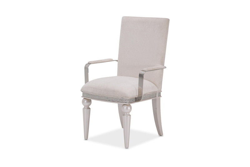 Glimmering Heights - Arm Chair (Set of 2) - Ivory.