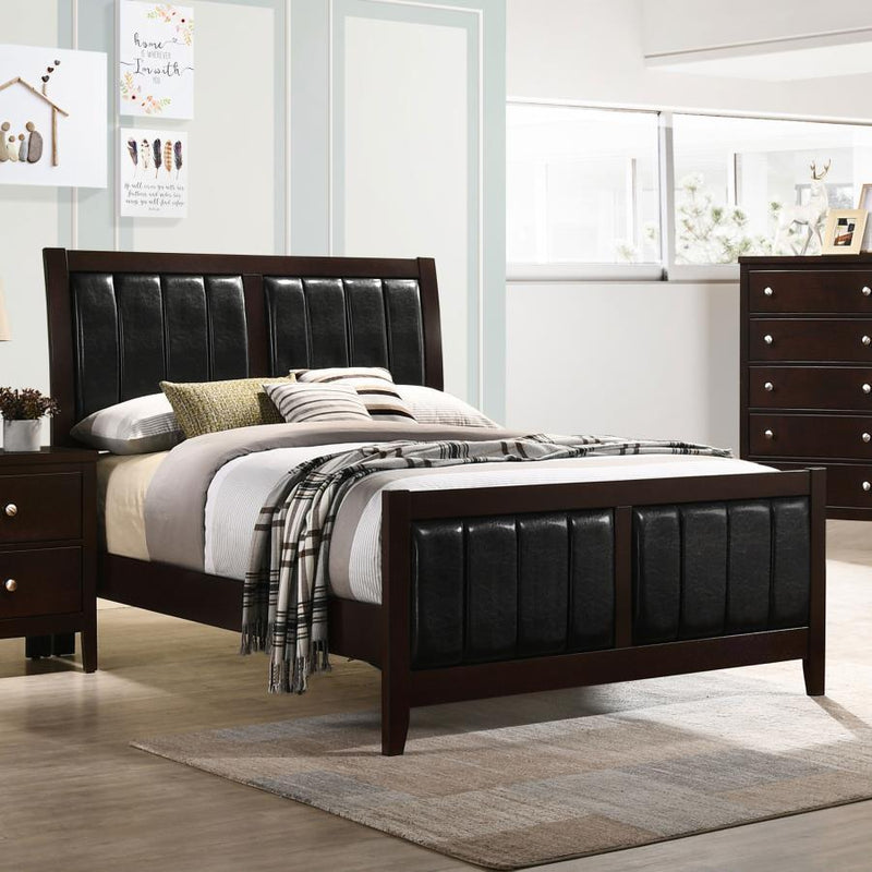 Carlton - Upholstered Panel Bed - Grand Furniture GA