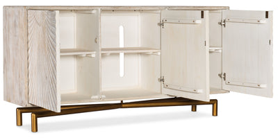 Entertainment Console 70" - Light Wood.