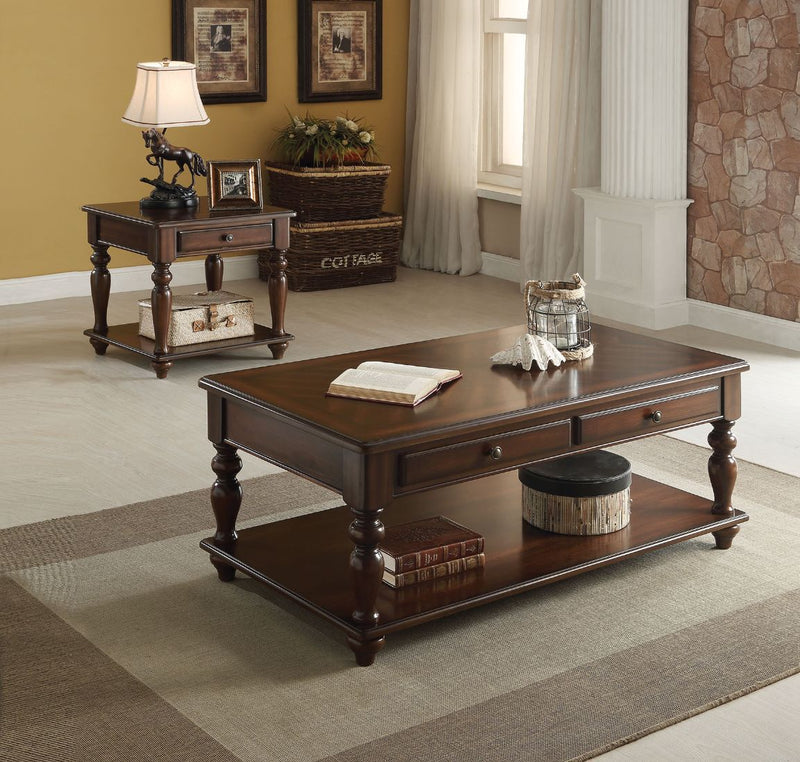 Farrel - Coffee Table - Walnut - Grand Furniture GA