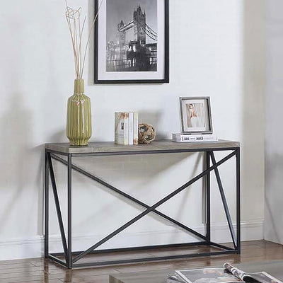 Birdie - Rectangular Sofa Table - Sonoma Grey.