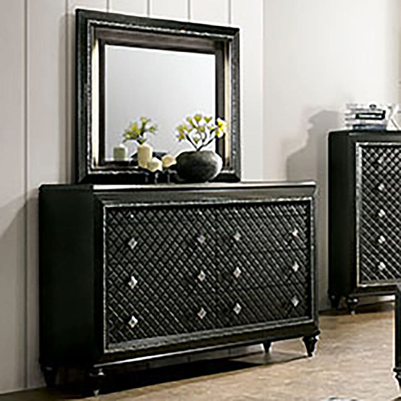 Demetria - Dresser - Metallic Gray - Grand Furniture GA